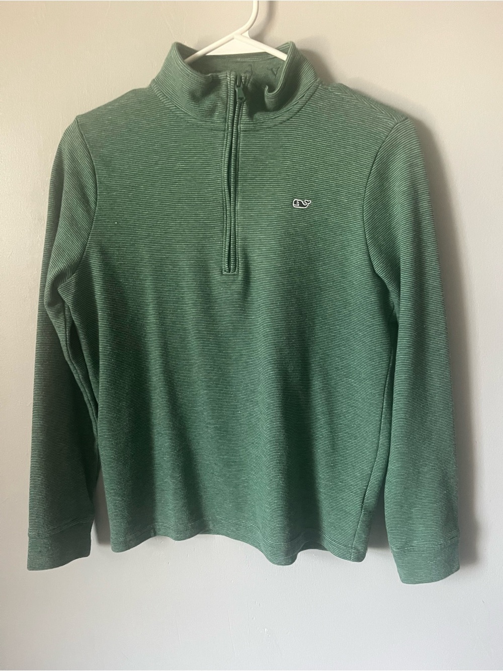 Vineyard Vines boys Dark Navy Half-Zip Pullover Sz M
